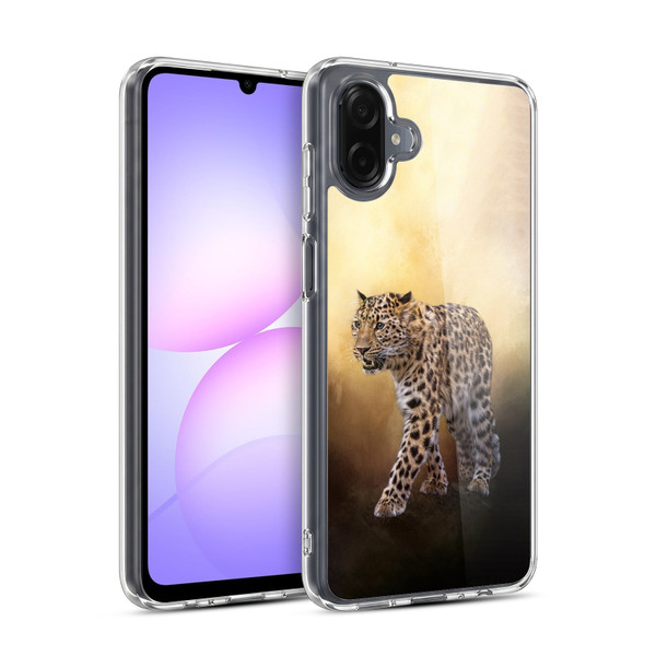 Simone Gatterwe Animals 2 Amur Leopard Soft Gel Case for Samsung Galaxy A07 4G
