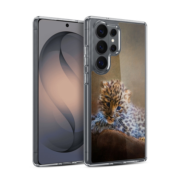 Simone Gatterwe Animals 2 Leopard Cub Soft Gel Case for Samsung Galaxy S26 Ultra