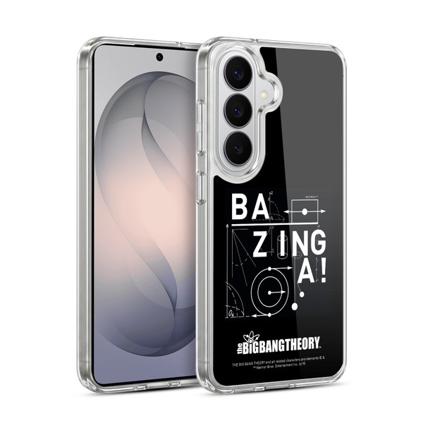 The Big Bang Theory Bazinga Physics Soft Gel Case for Samsung Galaxy S26