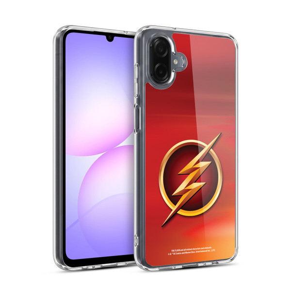 The Flash TV Series Logos Red Soft Gel Case for Samsung Galaxy A07 4G