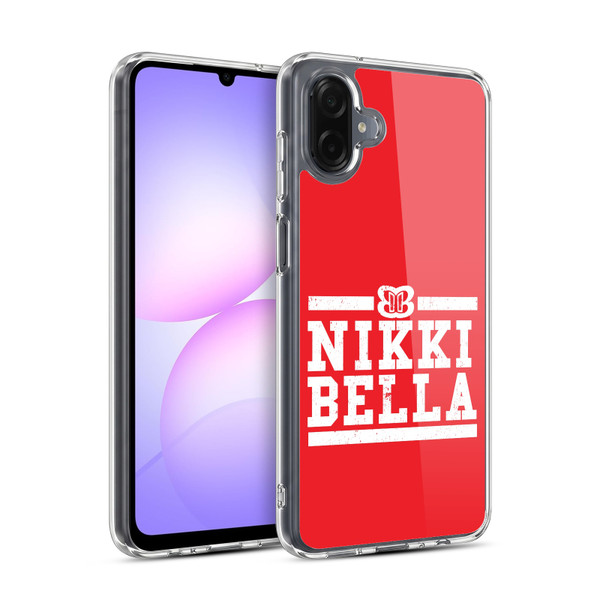 WWE Nikki Bella Logotype Soft Gel Case for Samsung Galaxy A07 4G