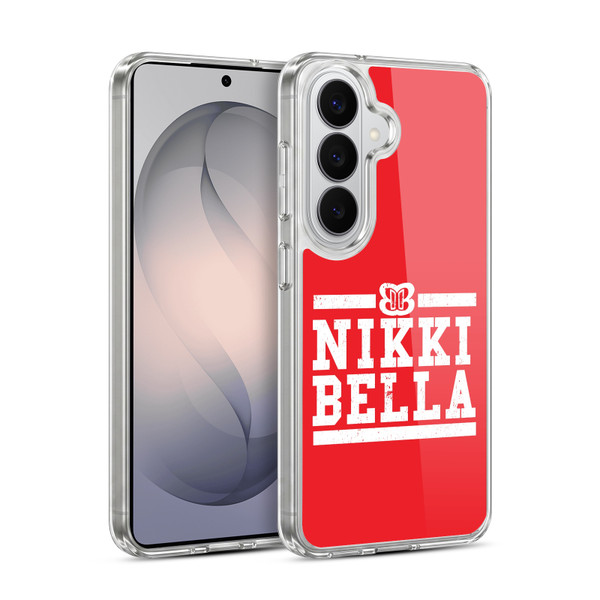 WWE Nikki Bella Logotype Soft Gel Case for Samsung Galaxy S26