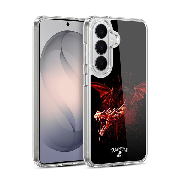 Alchemy Gothic Dragon Devils Travails Soft Gel Case for Samsung Galaxy S26