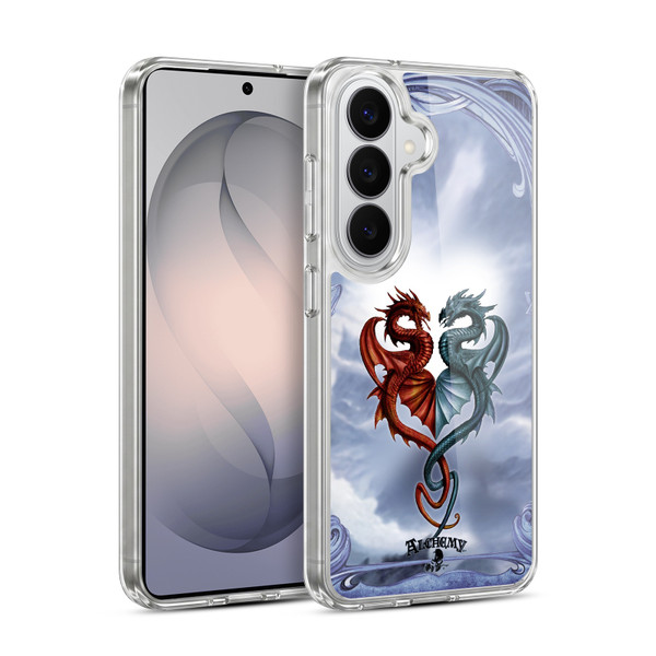 Alchemy Gothic Dragon Draconic Tryst Soft Gel Case for Samsung Galaxy S26