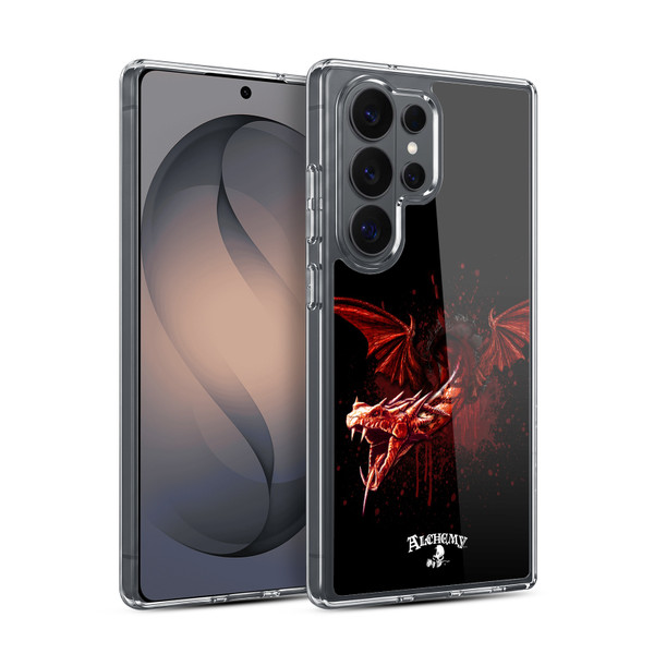 Alchemy Gothic Dragon Devils Travails Soft Gel Case for Samsung Galaxy S26 Ultra