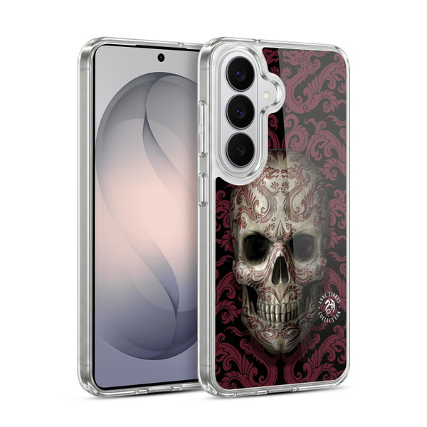 Anne Stokes Oriental Skull Dragon Swirl Pattern Soft Gel Case for Samsung Galaxy S26