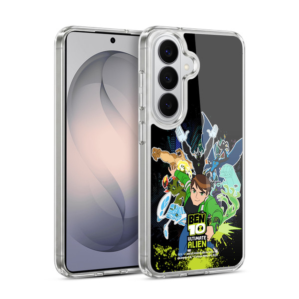 Ben 10: Ultimate Alien Graphics Character Art Soft Gel Case for Samsung Galaxy S26 Plus