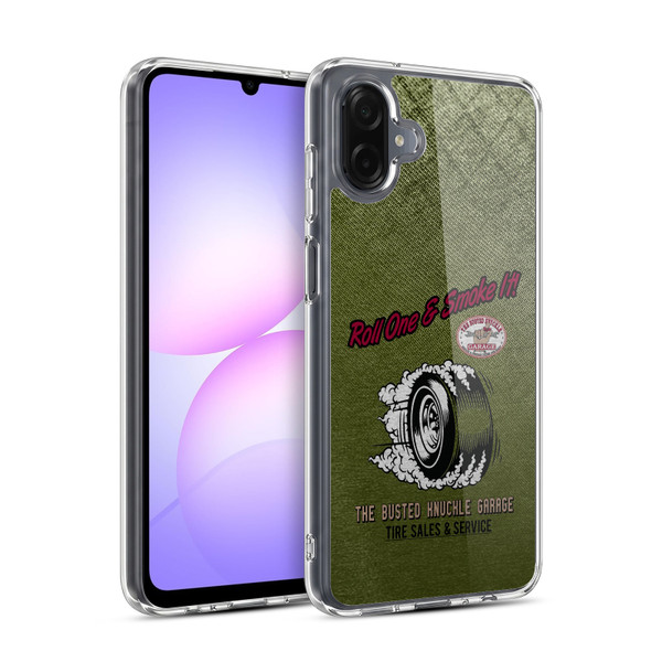Busted Knuckle Garage Graphics Tire Soft Gel Case for Samsung Galaxy A07 4G