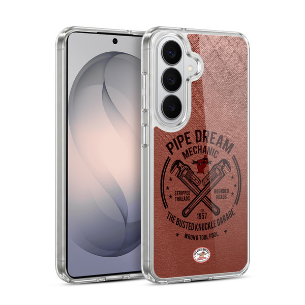 Busted Knuckle Garage Graphics Pipe Dream Soft Gel Case for Samsung Galaxy S26