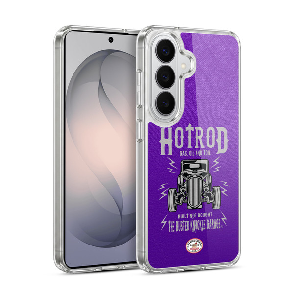 Busted Knuckle Garage Graphics Hot Rod Soft Gel Case for Samsung Galaxy S26 Plus