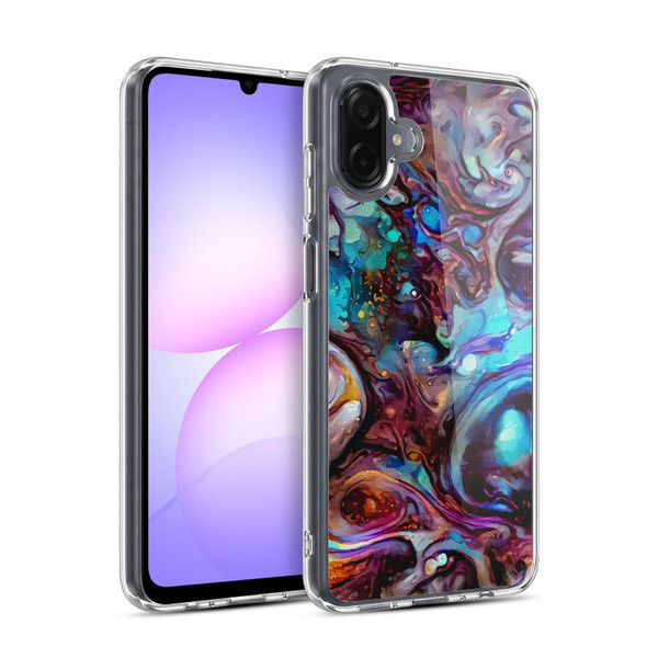 Cosmo18 Jupiter Fantasy Indigo Soft Gel Case for Samsung Galaxy A07 4G