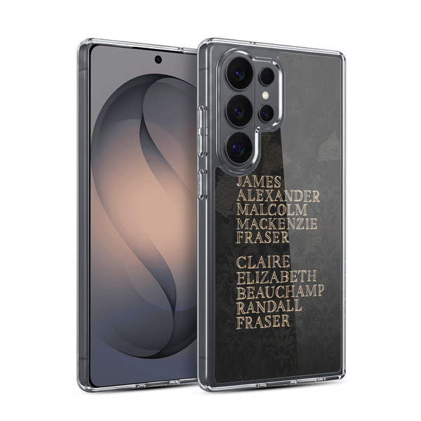 Outlander Graphics Names Soft Gel Case for Samsung Galaxy S26 Ultra