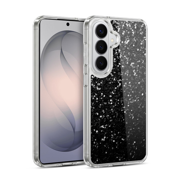 PLdesign Sparkle Prints Black Soft Gel Case for Samsung Galaxy S26 Plus