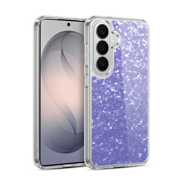 PLdesign Sparkle Prints Lavender Soft Gel Case for Samsung Galaxy S26 Plus