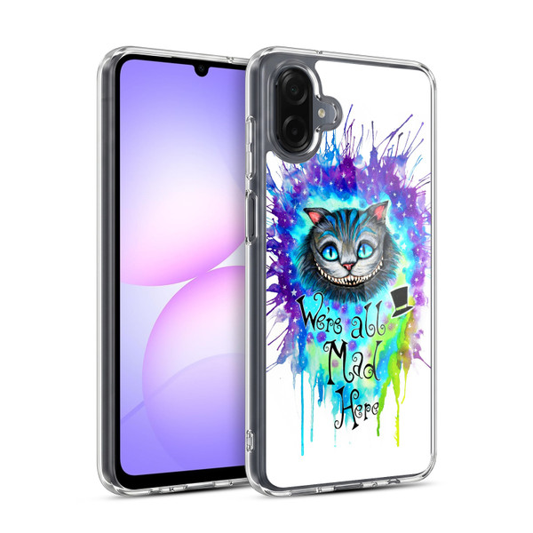 Pixie Cold Cats We Are All Mad Here Soft Gel Case for Samsung Galaxy A07 4G