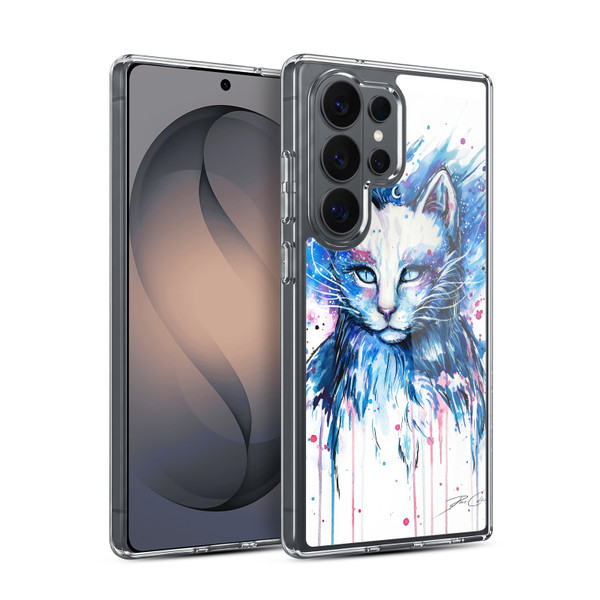 Pixie Cold Cats Space Soft Gel Case for Samsung Galaxy S26 Ultra