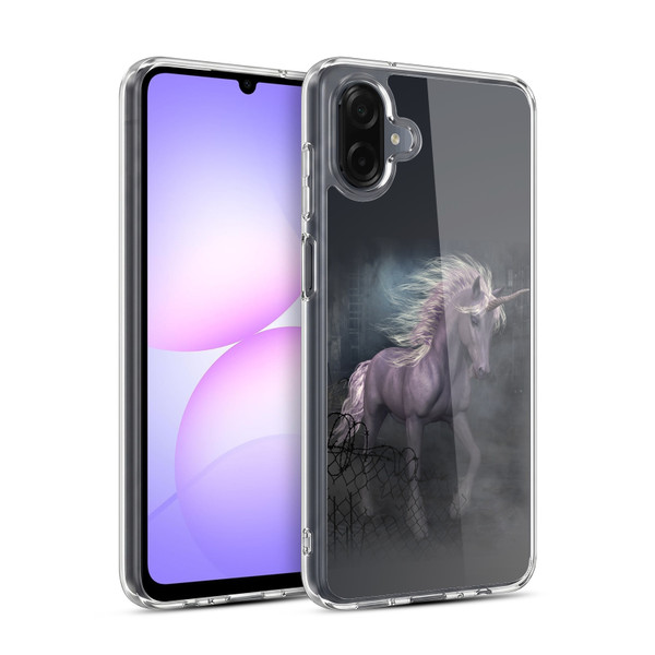 Simone Gatterwe Pegasus And Unicorns Escape Soft Gel Case for Samsung Galaxy A07 4G