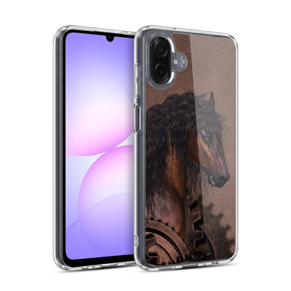 Simone Gatterwe Steampunk Horse Soft Gel Case for Samsung Galaxy A07 4G