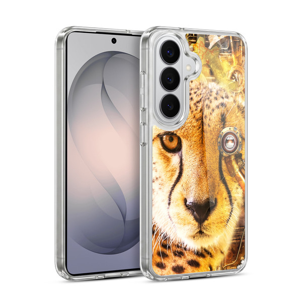 Simone Gatterwe Steampunk Cheetah Soft Gel Case for Samsung Galaxy S26