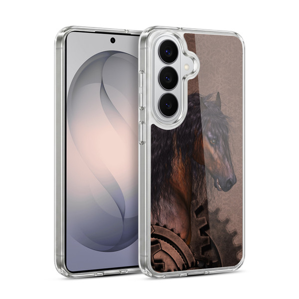 Simone Gatterwe Steampunk Horse Soft Gel Case for Samsung Galaxy S26 Plus