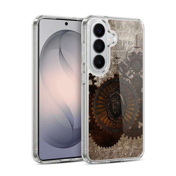 Simone Gatterwe Steampunk Letter Soft Gel Case for Samsung Galaxy S26 Plus