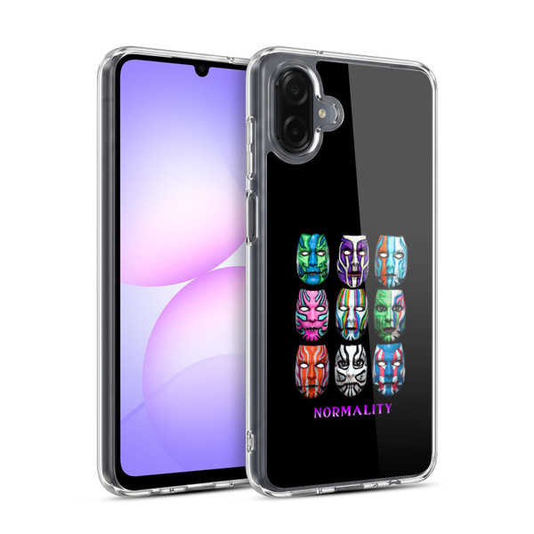 WWE Jeff Hardy Graphics Abstractivate Soft Gel Case for Samsung Galaxy A07 4G