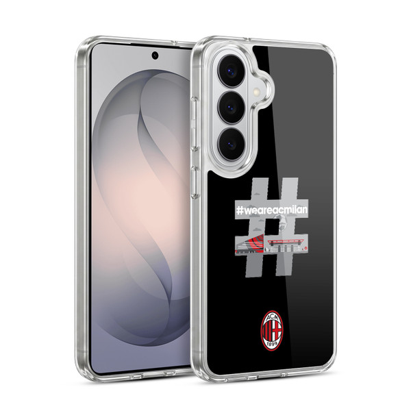 AC Milan Adults Hashtag Soft Gel Case for Samsung Galaxy S26 Plus