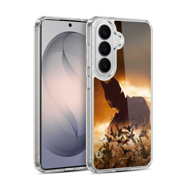 Batman Begins Graphics Poster Soft Gel Case for Samsung Galaxy S26