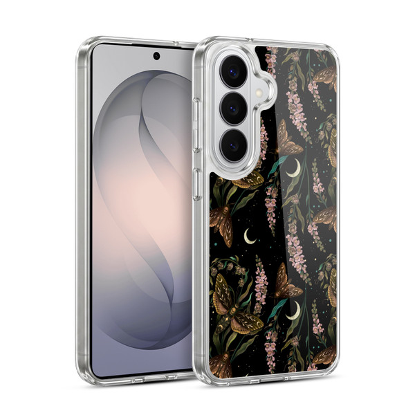 Episodic Drawing Pattern Death Head Pattern Soft Gel Case for Samsung Galaxy S26