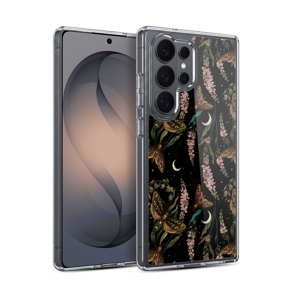 Episodic Drawing Pattern Death Head Pattern Soft Gel Case for Samsung Galaxy S26 Ultra