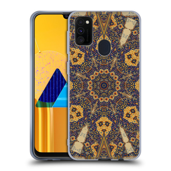 Aimee Stewart Mandala Ancient Script Soft Gel Case for Samsung Galaxy M30s (2019)/M21 (2020)