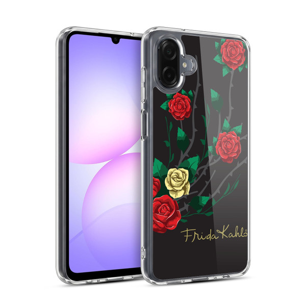 Frida Kahlo Roses Shrub Soft Gel Case for Samsung Galaxy A07 4G