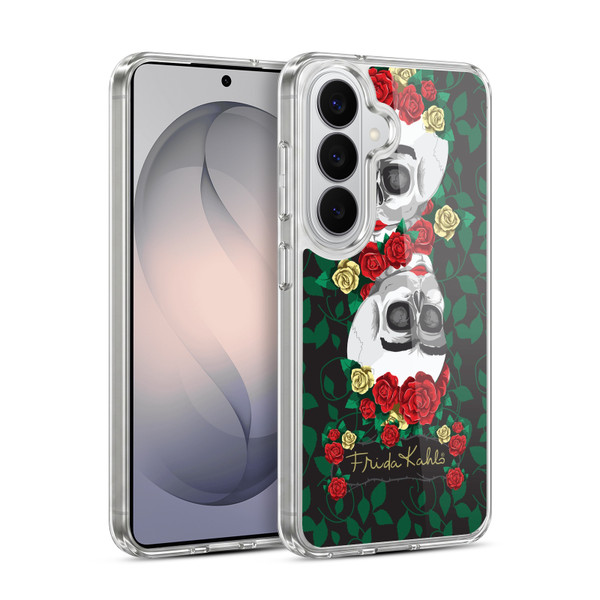 Frida Kahlo Roses Mirror Soft Gel Case for Samsung Galaxy S26