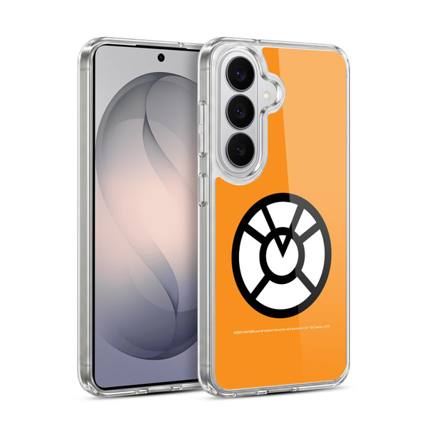 Green Lantern DC Comics Lantern Corps Orange Soft Gel Case for Samsung Galaxy S26