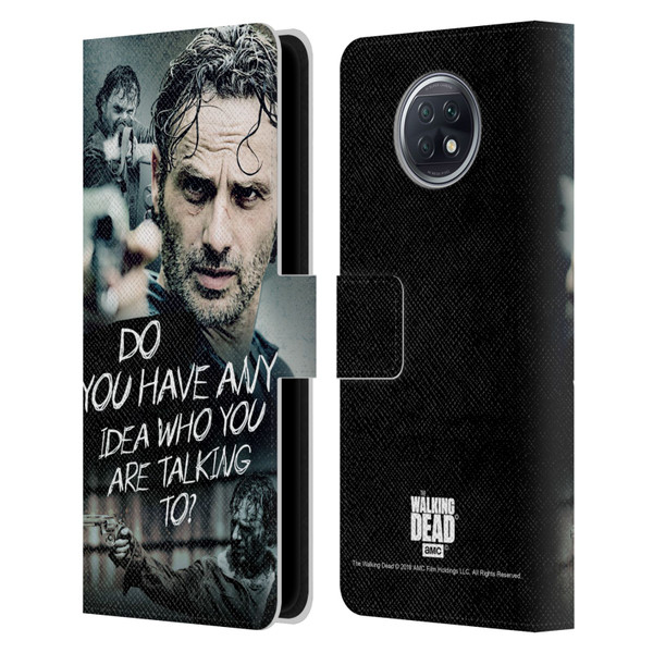 AMC The Walking Dead Rick Grimes Legacy Question Leather Book Wallet Case Cover For Xiaomi Redmi Note 9T 5G