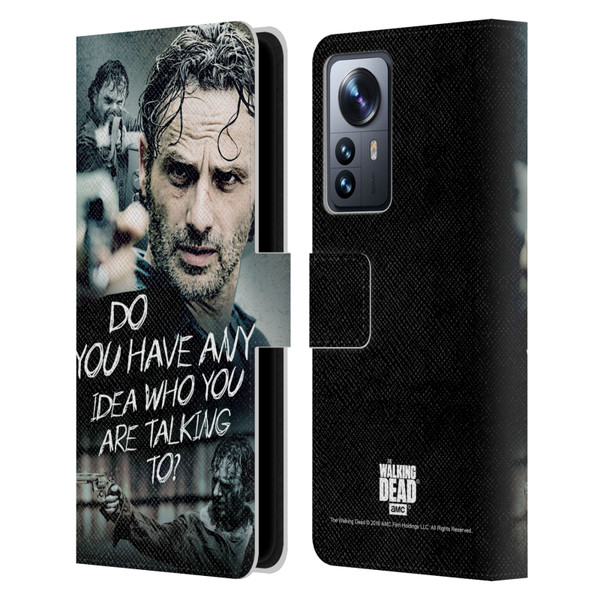 AMC The Walking Dead Rick Grimes Legacy Question Leather Book Wallet Case Cover For Xiaomi 12 Pro