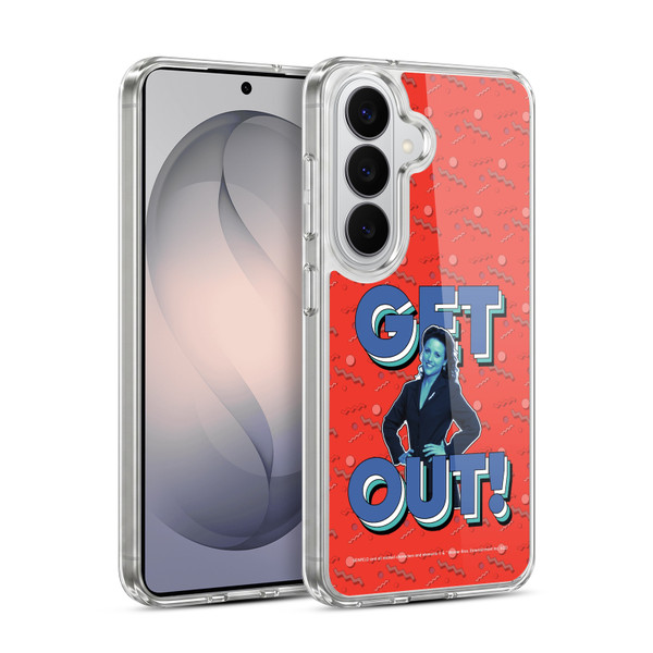 Seinfeld Graphics Get Out! Soft Gel Case for Samsung Galaxy S26