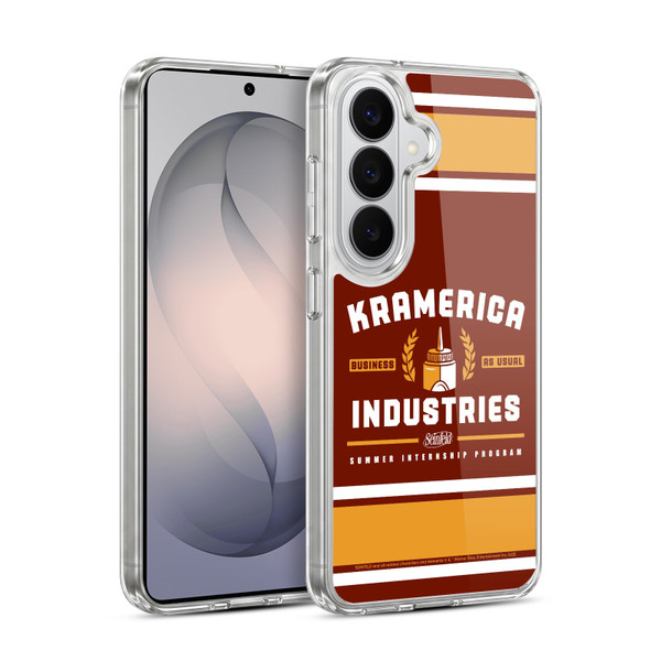 Seinfeld Graphics Kramerica Industries Soft Gel Case for Samsung Galaxy S26 Plus