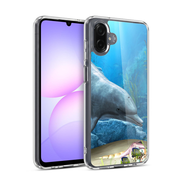 Simone Gatterwe Dolphins Dolphin World Soft Gel Case for Samsung Galaxy A07 4G