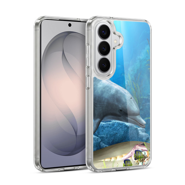 Simone Gatterwe Dolphins Dolphin World Soft Gel Case for Samsung Galaxy S26 Plus