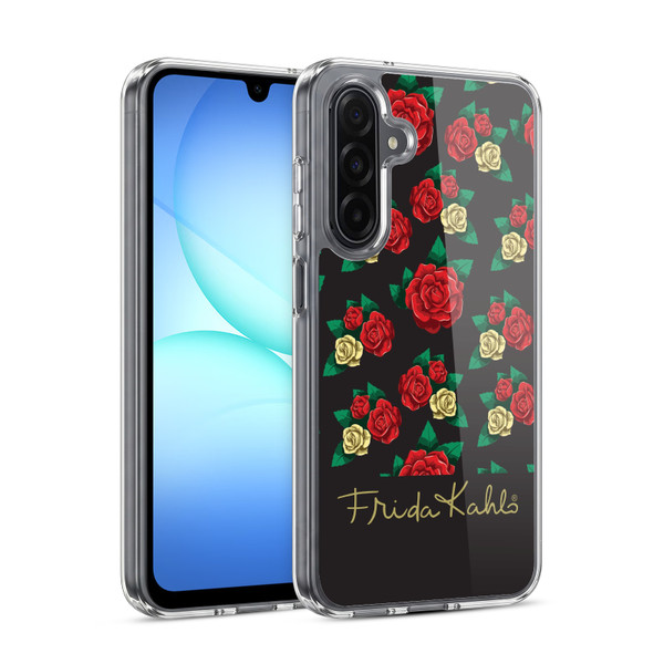 Frida Kahlo Roses Pattern Soft Gel Case for Samsung Galaxy A17 4G / 5G