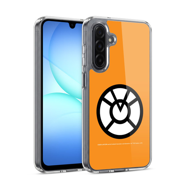 Green Lantern DC Comics Lantern Corps Orange Soft Gel Case for Samsung Galaxy A17 4G / 5G