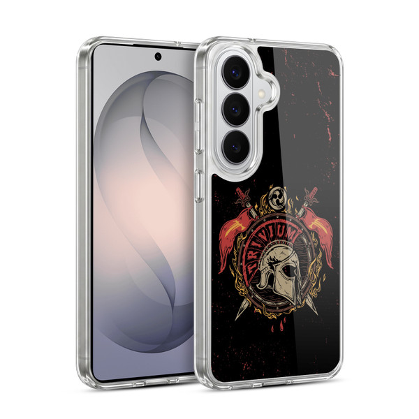Trivium Graphics Knight Helmet Soft Gel Case for Samsung Galaxy S26