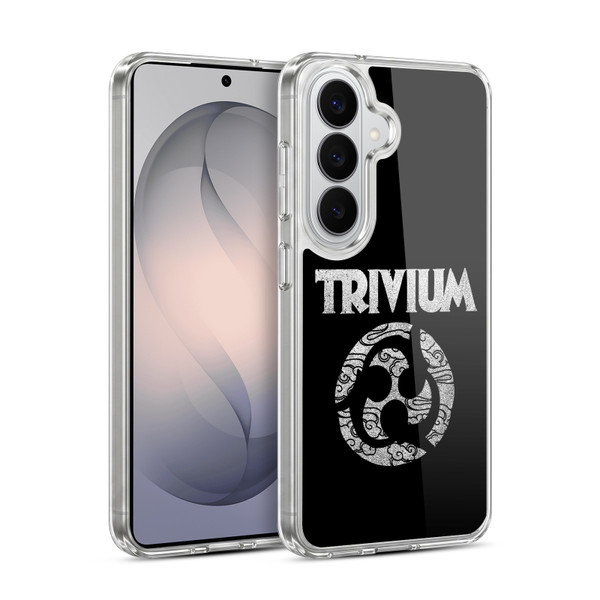 Trivium Graphics Swirl Logo Soft Gel Case for Samsung Galaxy S26