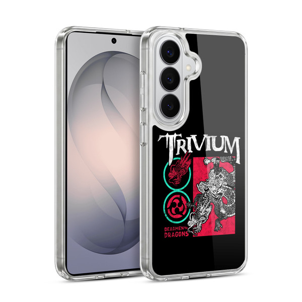 Trivium Graphics Deadmen And Dragons Date Soft Gel Case for Samsung Galaxy S26 Plus