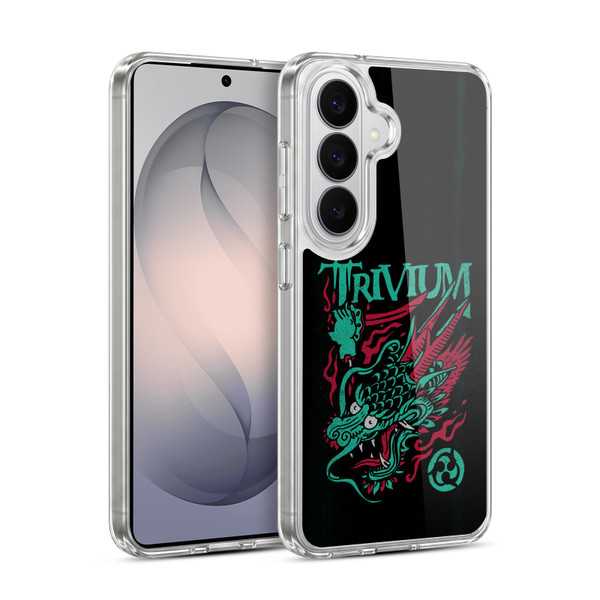 Trivium Graphics Screaming Dragon Soft Gel Case for Samsung Galaxy S26 Plus