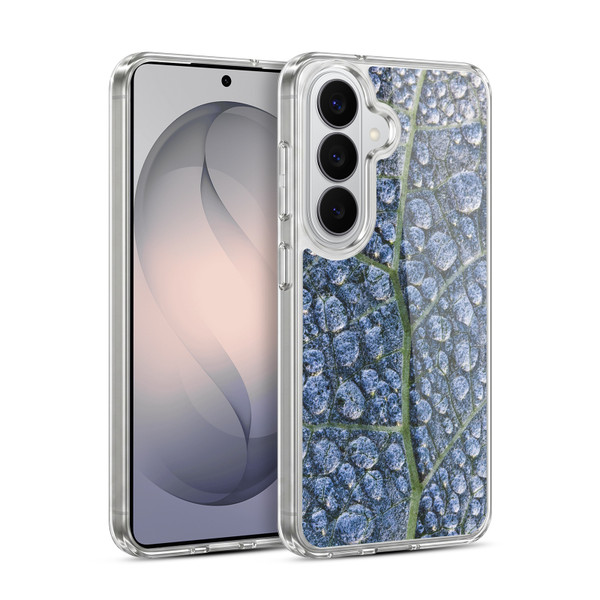 PLdesign Water Dew Texture Leaf Soft Gel Case for Samsung Galaxy S26