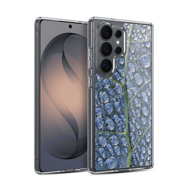 PLdesign Water Dew Texture Leaf Soft Gel Case for Samsung Galaxy S26 Ultra