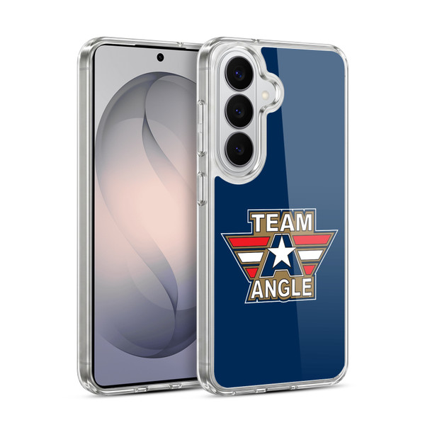 WWE Kurt Angle Logotype Soft Gel Case for Samsung Galaxy S26 Plus