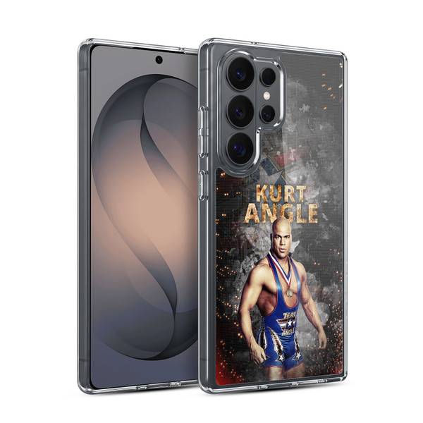 WWE Kurt Angle LED Image Soft Gel Case for Samsung Galaxy S26 Ultra